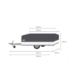 CARAVANE PLIANTE CABANON CHAMONIX AVEC CUISINE LUXE Loisirs Caravaning