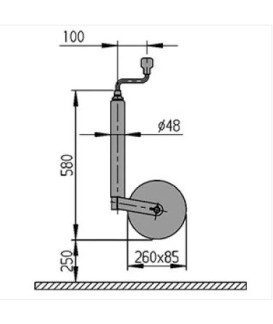 ROUE JOCKEY GONFLABLES ALKO - 1222438 Loisirs Caravaning