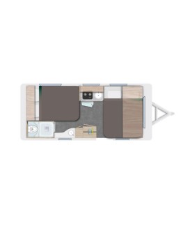 CARAVELAIR SPORT LINE 455 Loisirs Caravaning