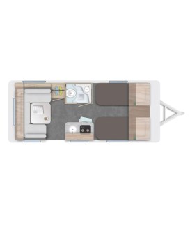CARAVELAIR SPORT LINE 492 Loisirs Caravaning