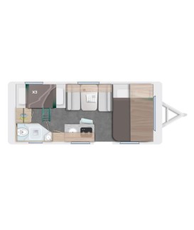 CARAVELAIR SPORT LINE 497 Loisirs Caravaning