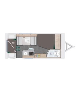 CARAVELAIR SPORT LINE 476 Loisirs Caravaning