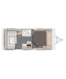 CARAVELAIR SPORT LINE 480 Loisirs Caravaning