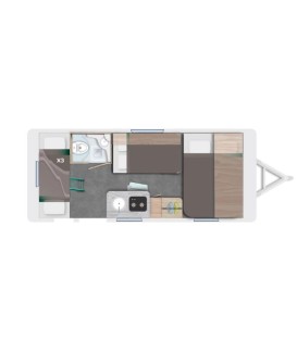 CARAVELAIR ALBA 87 Loisirs Caravaning