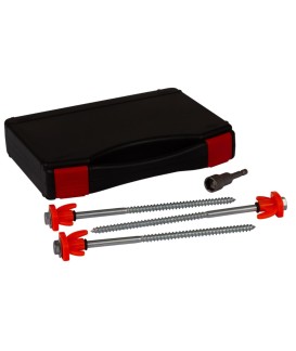 MALETTE DE 20 PIQUETS A VISSER Loisirs Caravaning