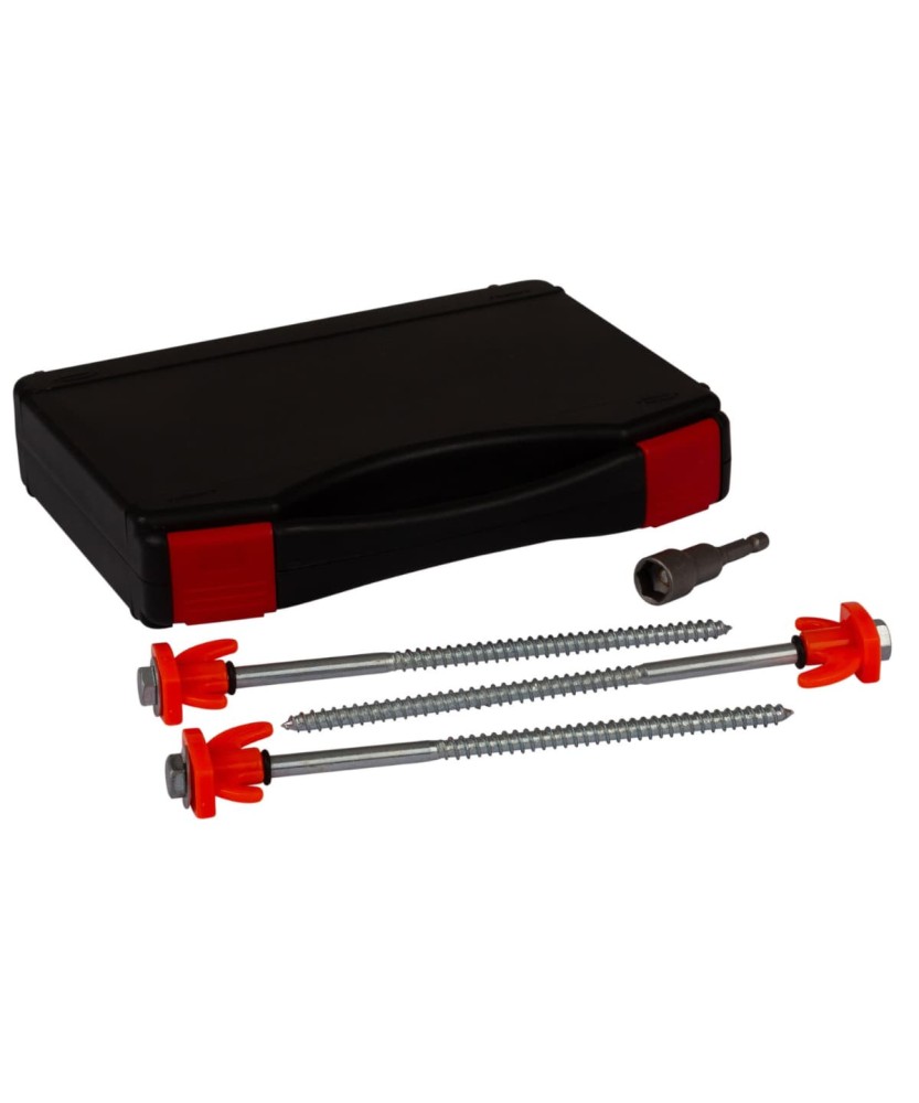 MALETTE DE 20 PIQUETS A VISSER Loisirs Caravaning