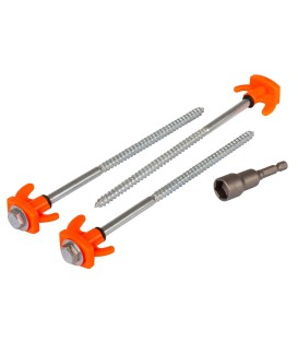 MALETTE DE 20 PIQUETS A VISSER Loisirs Caravaning