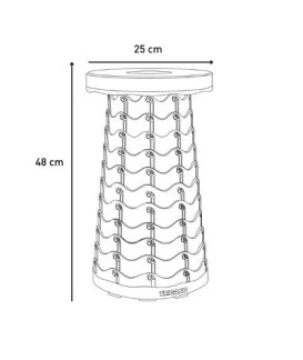 TABOURET RÉTRACTABLE TRIGANO Loisirs Caravaning