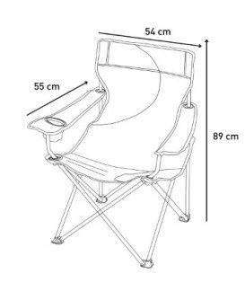 FAUTEUIL ACIER TRIGANO COLORIS ELECTRA Loisirs Caravaning
