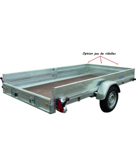 REMORQUE PLATEAU ROBUST LIDER Loisirs Caravaning