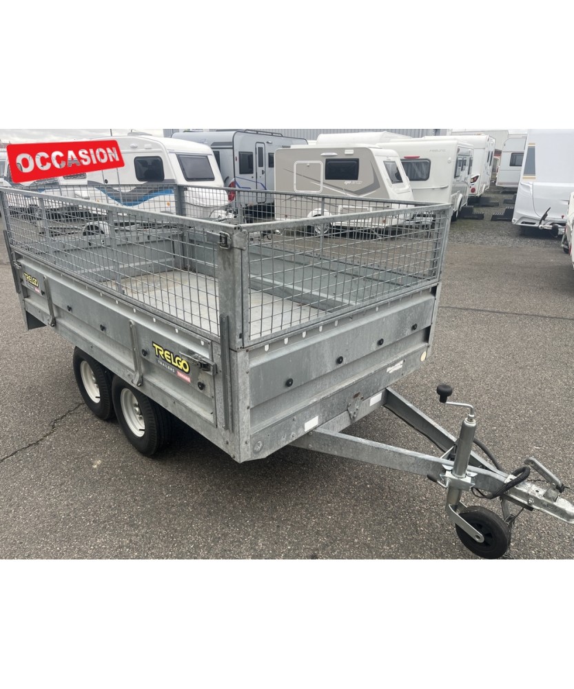 REMORQUE OCCASION TRELGO 2 ESSIEUX Loisirs Caravaning
