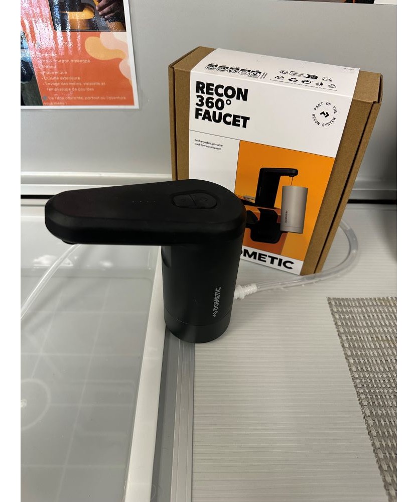 Robinet portable Dometic Recon 360° Loisirs Caravaning