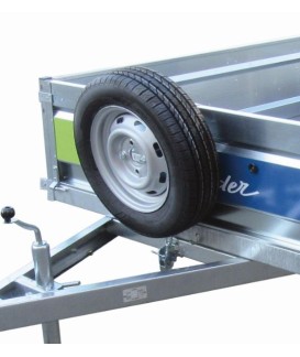 ROUE DE SECOURS 155/70x13 4x100 POUR LIDER TOLEDE-BOIS-PORTE MOTO-GRANADA-ROBUST-ROBUST