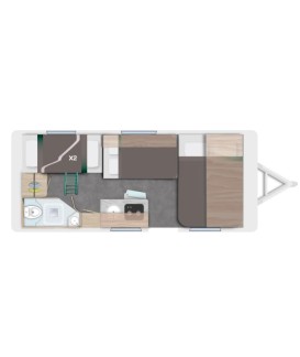 CARAVELAIR ALBA 496 FAMILY Loisirs Caravaning