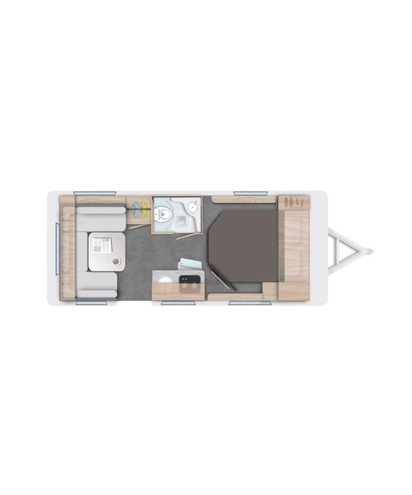 CARAVELAIRE SPORT LINE 480 Loisirs Caravaning