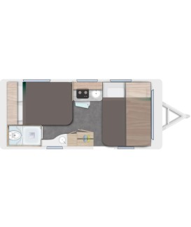 CARAVELAIR SPORT LINE 455 MODELE 2027 Loisirs Caravaning