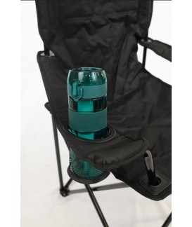 FAUTEUIL ACIER AIR NOIR ECO Loisirs Caravaning