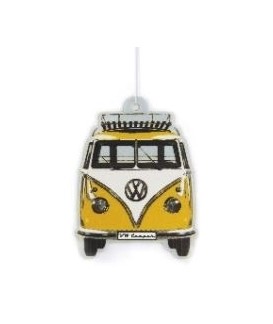 DESODORISANT DESIGN IMPRIME 2 COTES COMBI VW T1 JAUNE Loisirs Caravaning