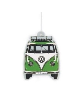 DESODORISANT DESIGN IMPRIME 2 COTES COMBI VW T1 VERT Loisirs Caravaning