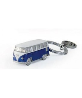 PORTE CLES 3D BULLI BLEU Loisirs Caravaning