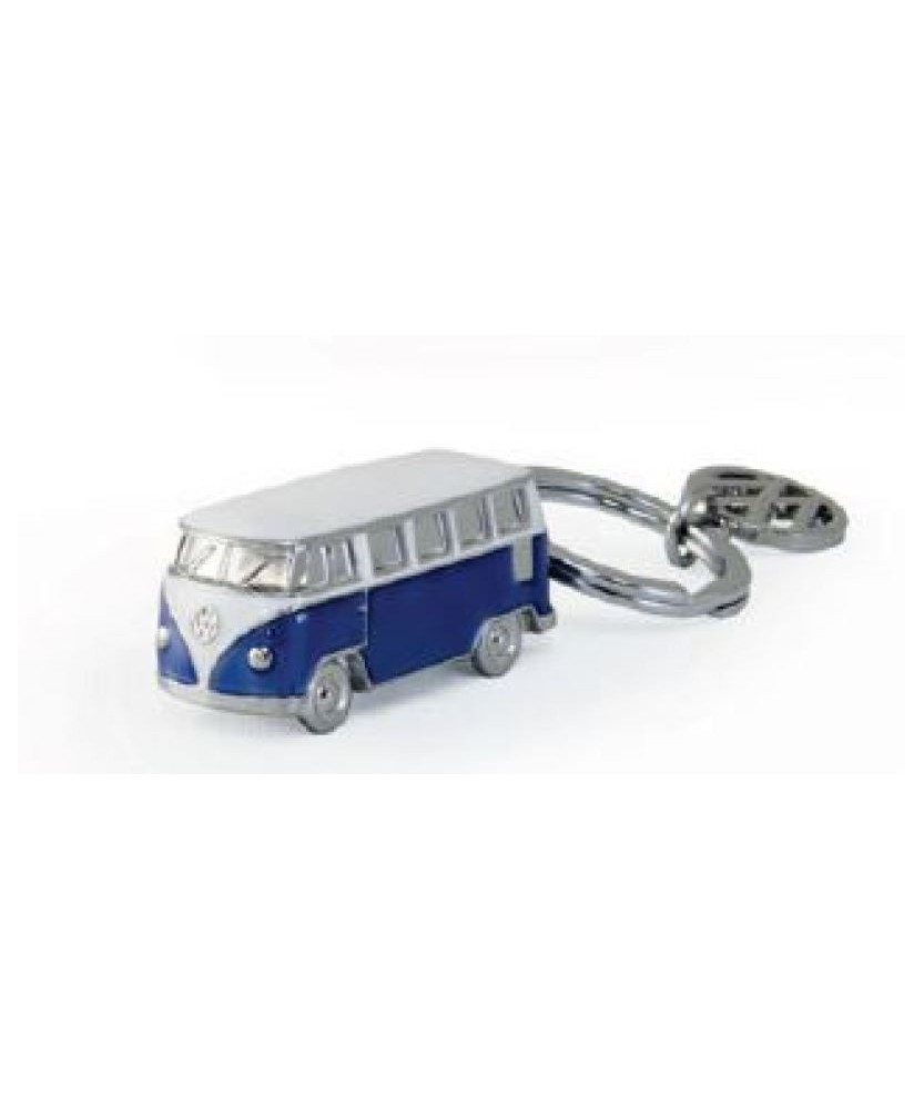 PORTE CLES 3D BULLI BLEU Loisirs Caravaning