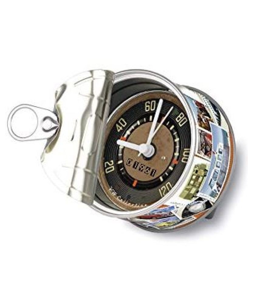 HORLOGE MAGNETIQUE FORMAT BOITE DE CONSERVE VW DECOR COMPTEUR Loisirs Caravaning