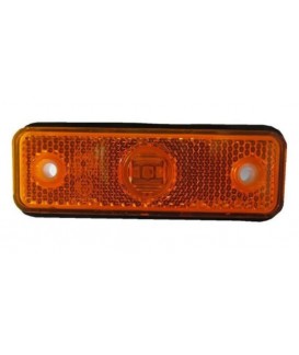 FEU LATERAL ORANGE LED 12V 2 CONNECTEURS Loisirs Caravaning