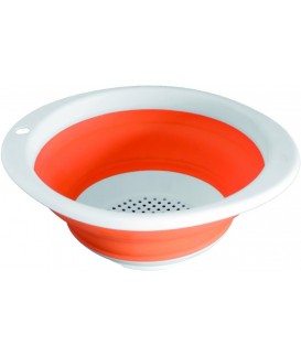 PASSOIRE CUISINE PLIABLE COLANDER BRUNNER ORANGE Loisirs Caravaning