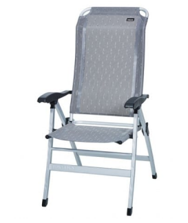 FAUTEUIL ALU DOSSIER HAUT BASALTE TRIGANO Loisirs Caravaning