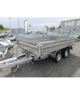 HUMBAUR TRI-BENNE ALU 3500 Kg Réf HTK 3500.37/ 3023 Loisirs Caravaning