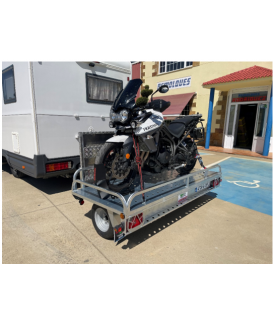 REMORQUE PORTE MOTO TRANSVERSAL Loisirs Caravaning