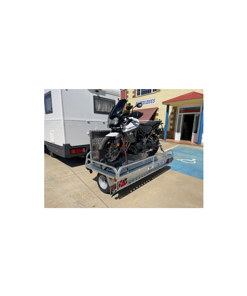 REMORQUE PORTE MOTO TRANSVERSAL Loisirs Caravaning REMORQUE PORTE MOTO TRANSVERSAL Loisirs Caravaning