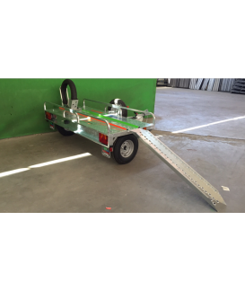 REMORQUE PORTE MOTO TRANSVERSAL Loisirs Caravaning
