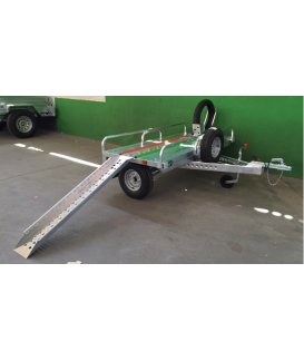 REMORQUE PORTE MOTO TRANSVERSAL Loisirs Caravaning