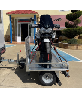 REMORQUE PORTE MOTO TRANSVERSAL Loisirs Caravaning