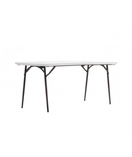 TABLE POLYETHYLENE PLIANTE 180 cm Loisirs Caravaning