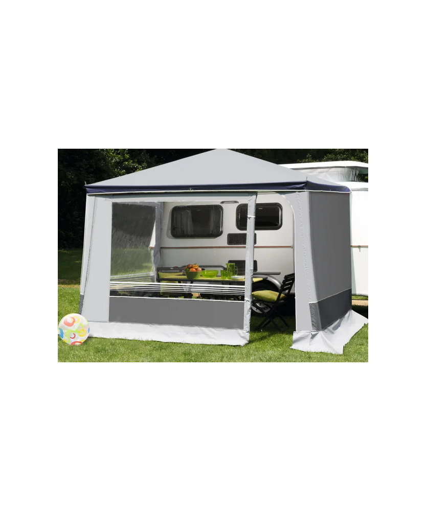 Façade Avec Fenetre + Porte pour ABRI KWIK Loisirs Caravaning