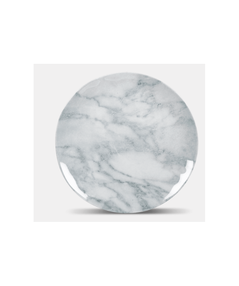 ASSIETTE A DINER KAMPA design MARBLE Loisirs Caravaning