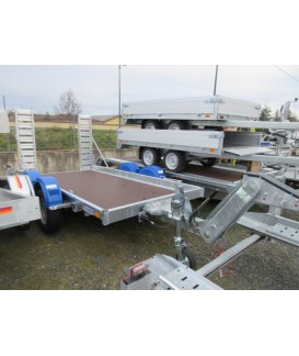 REMORQUE PORTE ENGIN HUBIERE TPF 3502/35 Loisirs Caravaning