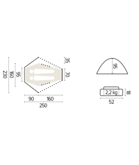 TENTE JAMET DOLOMITE 2 4000 Loisirs Caravaning